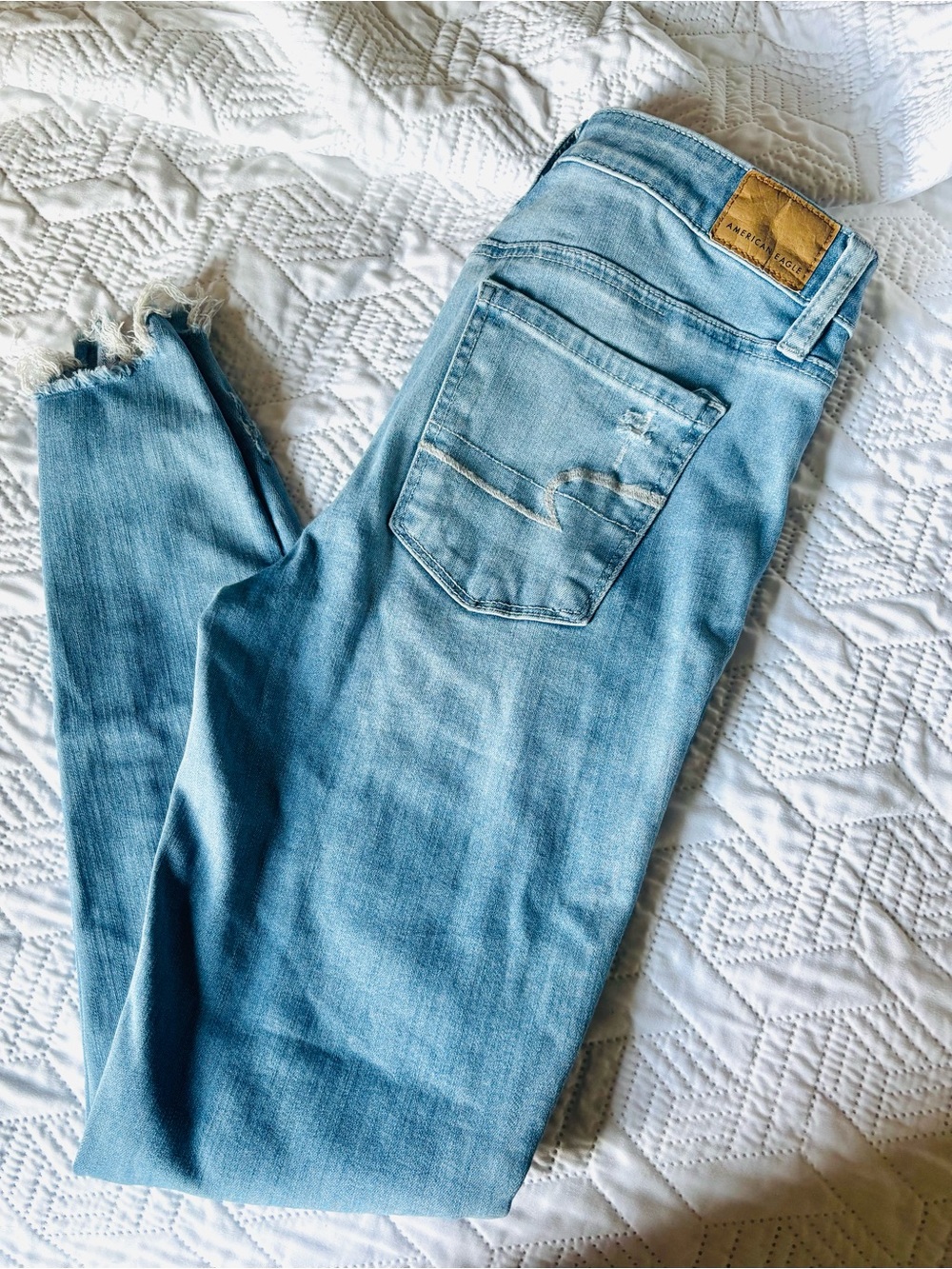American Eagle 360 Ne(x)t Level Stretch Jeans Size 4 Short